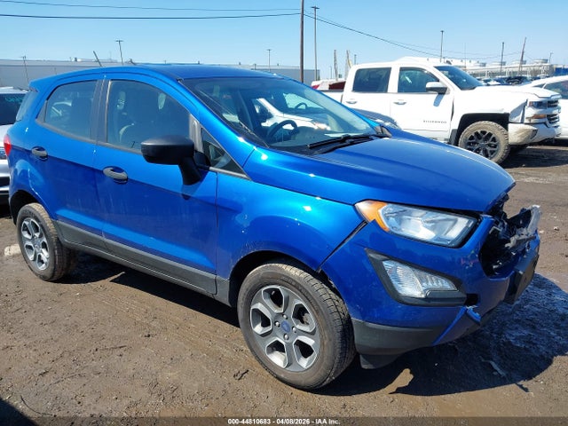 44810683 :رقم المزاد ، MAJ6S3FL6NC468978 vin ، 2022 Ford Ecosport S مزاد بيع