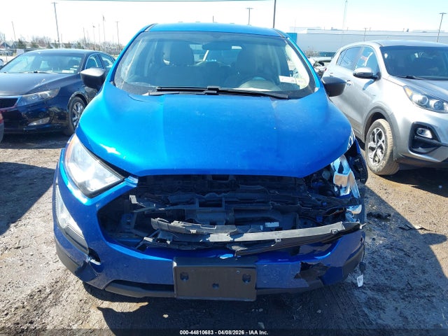 44810683 :رقم المزاد ، MAJ6S3FL6NC468978 vin ، 2022 Ford Ecosport S مزاد بيع