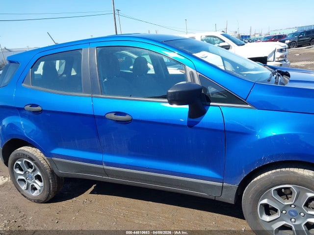 44810683 :رقم المزاد ، MAJ6S3FL6NC468978 vin ، 2022 Ford Ecosport S مزاد بيع