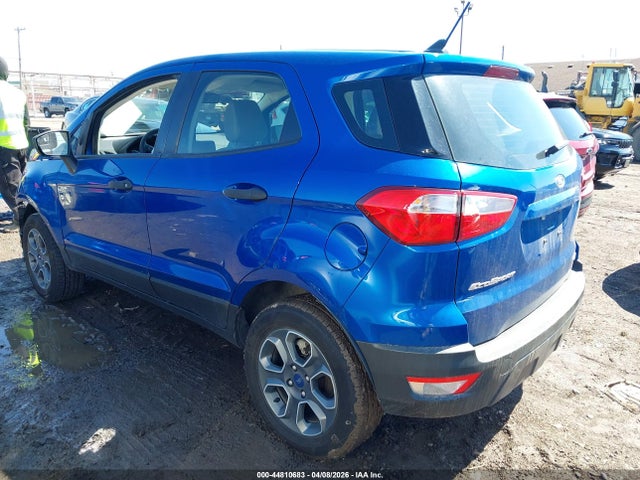 44810683 :رقم المزاد ، MAJ6S3FL6NC468978 vin ، 2022 Ford Ecosport S مزاد بيع