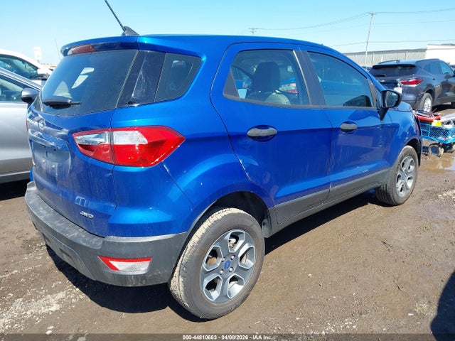 44810683 :رقم المزاد ، MAJ6S3FL6NC468978 vin ، 2022 Ford Ecosport S مزاد بيع