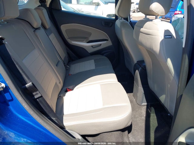 44810683 :رقم المزاد ، MAJ6S3FL6NC468978 vin ، 2022 Ford Ecosport S مزاد بيع