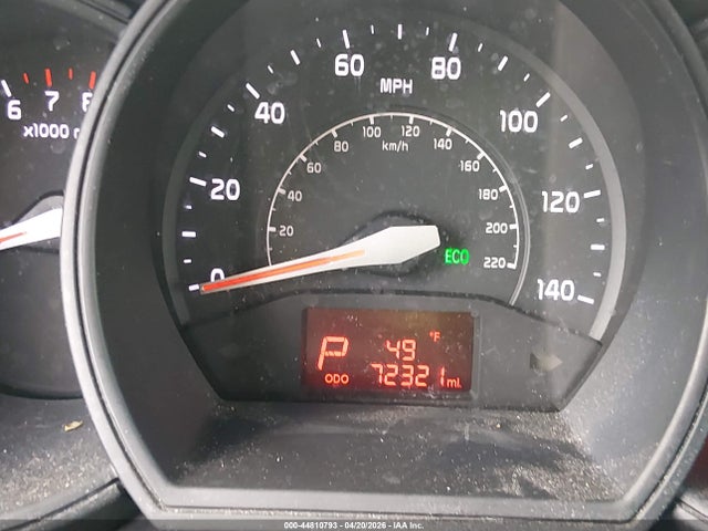 44810793 :رقم المزاد ، KNADM4A32G6574920 vin ، 2016 Kia Rio Lx مزاد بيع