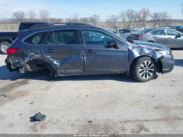 2016 Subaru Outback 2.5i Limited მანქანა იყიდება აუქციონზე, vin: 4S4BSBNC0G3238906, აუქციონის ნომერი: 44810796