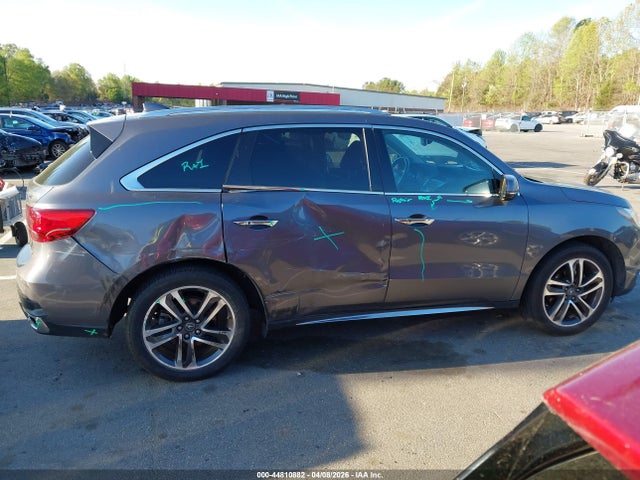 2017 Acura Mdx Advance Package მანქანა იყიდება აუქციონზე, vin: 5FRYD4H82HB018987, აუქციონის ნომერი: 44810882