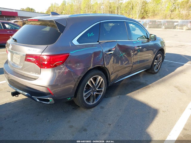 2017 Acura Mdx Advance Package მანქანა იყიდება აუქციონზე, vin: 5FRYD4H82HB018987, აუქციონის ნომერი: 44810882
