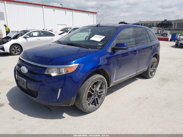 44810895 :رقم المزاد ، 2FMDK4JC1DBB30350 vin ، 2013 Ford Edge Sel مزاد بيع