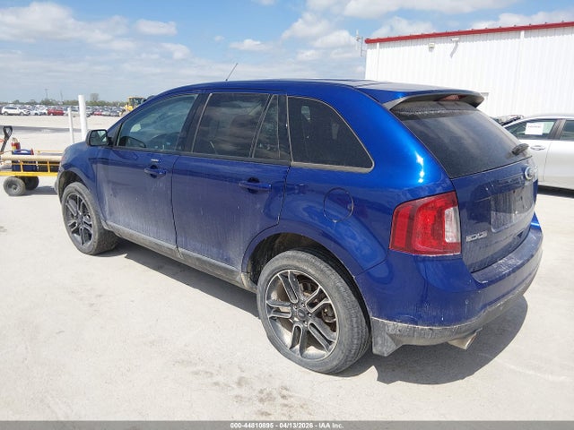 44810895 :رقم المزاد ، 2FMDK4JC1DBB30350 vin ، 2013 Ford Edge Sel مزاد بيع