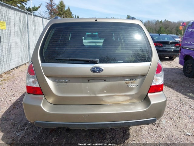 2008 Subaru Forester 2.5x მანქანა იყიდება აუქციონზე, vin: JF1SG636X8H724479, აუქციონის ნომერი: 44810953