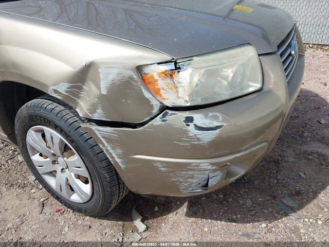 2008 Subaru Forester 2.5x მანქანა იყიდება აუქციონზე, vin: JF1SG636X8H724479, აუქციონის ნომერი: 44810953