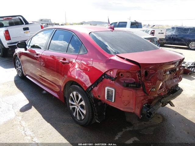 Aukcja sprzedaży 2022 Toyota Corolla Hybrid Le, vin: JTDEAMDE7NJ059547, numer aukcji: 44811081