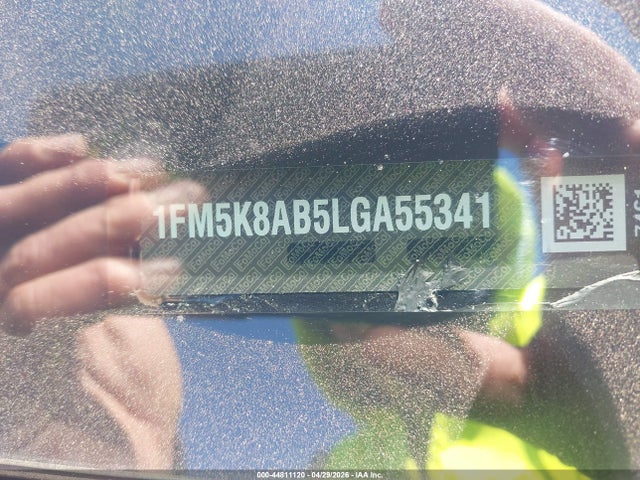 1FM5K8AB5LGA55341 Ford Police Interceptor Utility