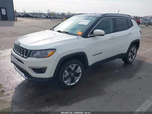 44811142 :رقم المزاد ، 3C4NJDCB8KT656671 vin ، 2019 Jeep Compass Limited 4x4 مزاد بيع