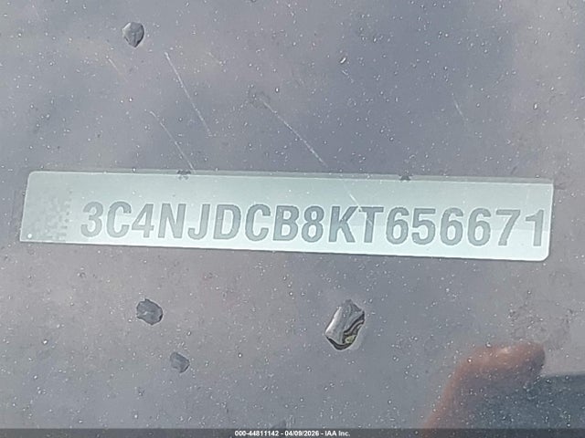 44811142 :رقم المزاد ، 3C4NJDCB8KT656671 vin ، 2019 Jeep Compass Limited 4x4 مزاد بيع