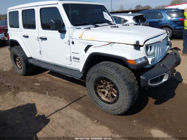 Aukcja sprzedaży 2022 Jeep Wrangler Unlimited Sahara 4x4, vin: 1C4HJXEMXNW260852, numer aukcji: 44811146