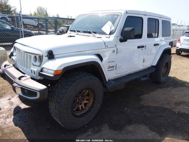 Aukcja sprzedaży 2022 Jeep Wrangler Unlimited Sahara 4x4, vin: 1C4HJXEMXNW260852, numer aukcji: 44811146