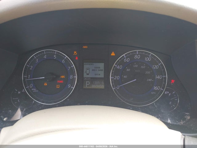 Auction sale of the 2011 Infiniti Ex35 Journey, vin: JN1AJ0HR2BM850764, lot number: 44811163