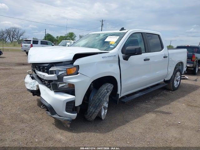 44811214 :رقم المزاد ، 1GCPWBEH5MZ150257 vin ، 2021 Chevrolet Silverado 1500 2wd  Short Bed Custom مزاد بيع