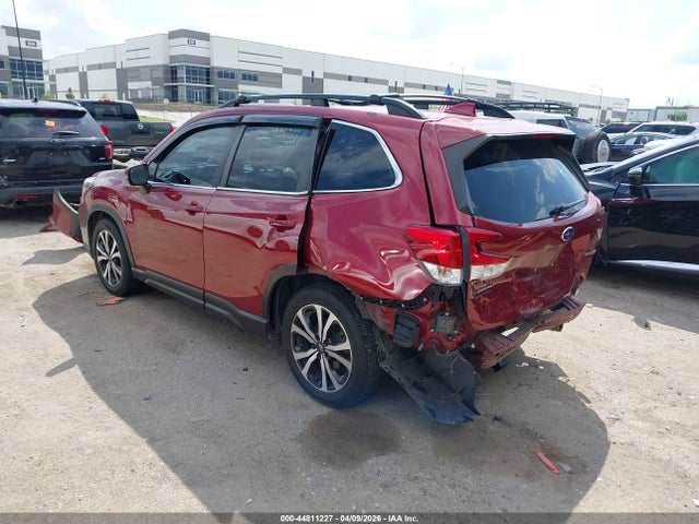 44811227 :رقم المزاد ، JF2SKAUC8MH550133 vin ، 2021 Subaru Forester Limited مزاد بيع