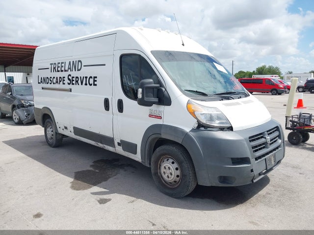 Aukcja sprzedaży 2017 Ram Promaster 2500 High Roof 159 Wb, vin: 3C6TRVDG8HE544151, numer aukcji: 44811358