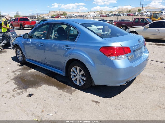 2011 Subaru Legacy 2.5i Prem Awp მანქანა იყიდება აუქციონზე, vin: 4S3BMBC62B3263035, აუქციონის ნომერი: 44811462
