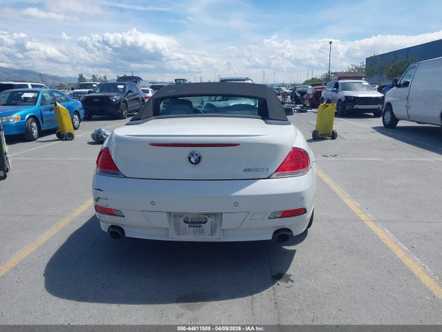 2006 Bmw 650i მანქანა იყიდება აუქციონზე, vin: WBAEK13416CN78861, აუქციონის ნომერი: 44811508