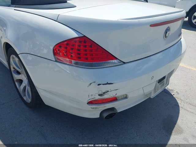 2006 Bmw 650i მანქანა იყიდება აუქციონზე, vin: WBAEK13416CN78861, აუქციონის ნომერი: 44811508