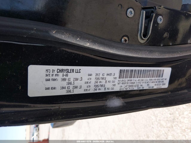 44811576 :رقم المزاد ، 1J4FT28A99D102763 vin ، 2009 Jeep Patriot Sport مزاد بيع