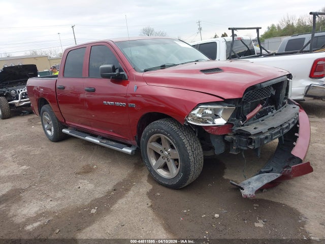 2012 Ram 1500 St მანქანა იყიდება აუქციონზე, vin: 1C6RD7KT7CS242618, აუქციონის ნომერი: 44811595