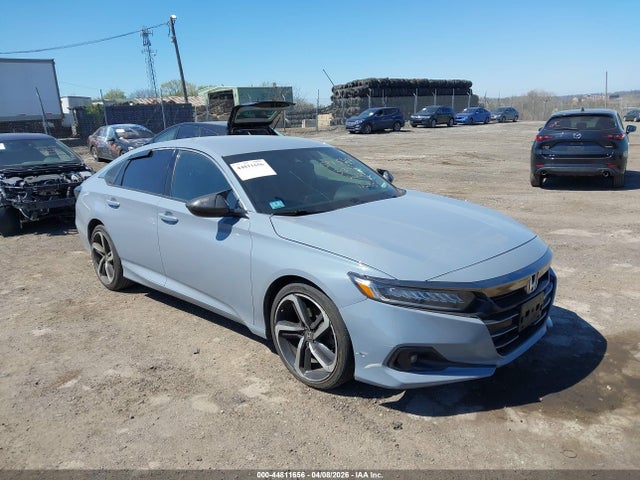 44811656 :رقم المزاد ، 1HGCV1F35NA122054 vin ، 2022 Honda Accord Sport مزاد بيع