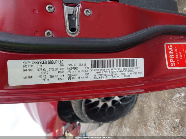 Aukcja sprzedaży 2011 Ram Ram 1500 St, vin: 1D7RB1CTXBS543382, numer aukcji: 44811680