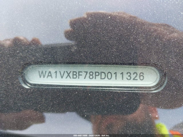 44811699 :رقم المزاد ، WA1VXBF78PD011326 vin ، 2023 Audi Q7 Prestige 55 Tfsi Quattro Tiptronic مزاد بيع