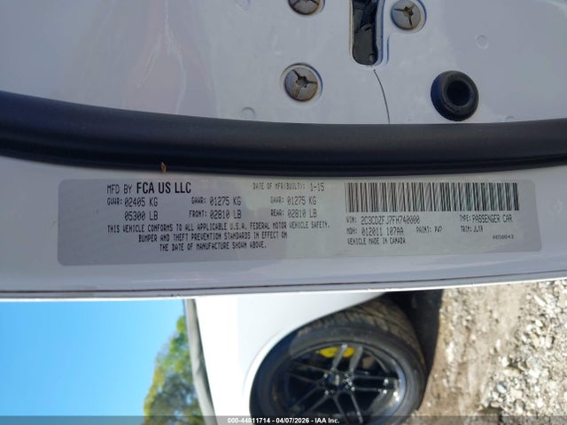 Dodge Challenger R/t Scat Pack 2015 2C3CDZFJ7FH740000 Image 9