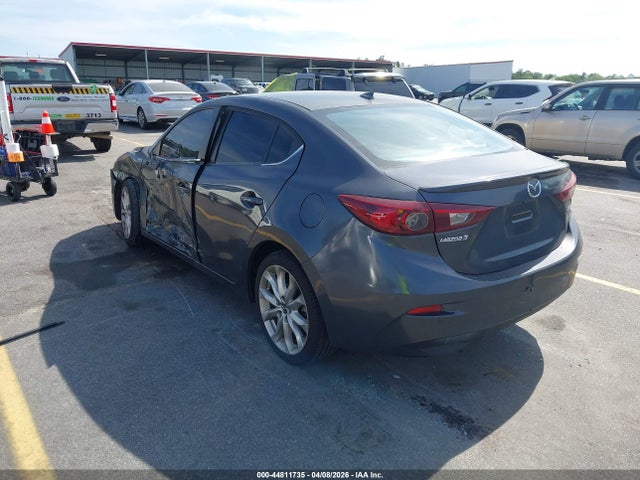 2015 Mazda Mazda3 S Touring მანქანა იყიდება აუქციონზე, vin: JM1BM1V34F1249006, აუქციონის ნომერი: 44811735