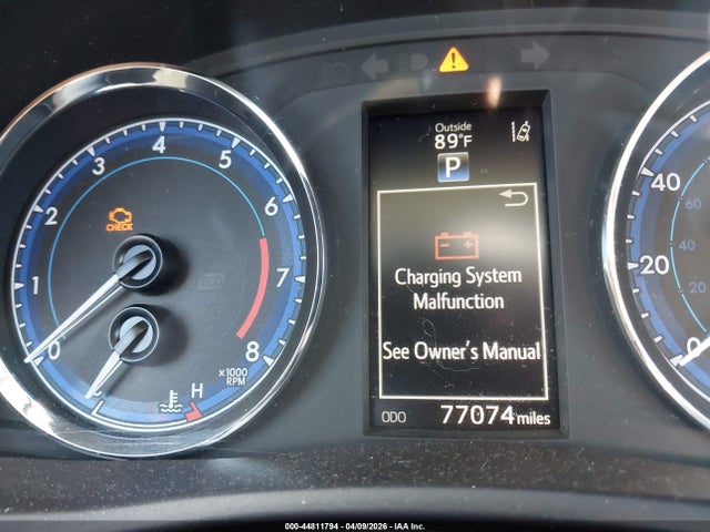 2019 Toyota Corolla Se მანქანა იყიდება აუქციონზე, vin: 5YFBURHE6KP862763, აუქციონის ნომერი: 44811794
