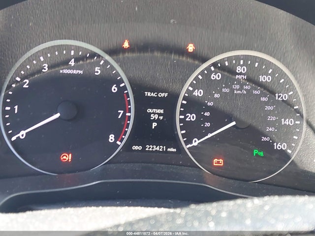 2013 Lexus Es 350 მანქანა იყიდება აუქციონზე, vin: JTHBK1GG0D2025078, აუქციონის ნომერი: 44811872