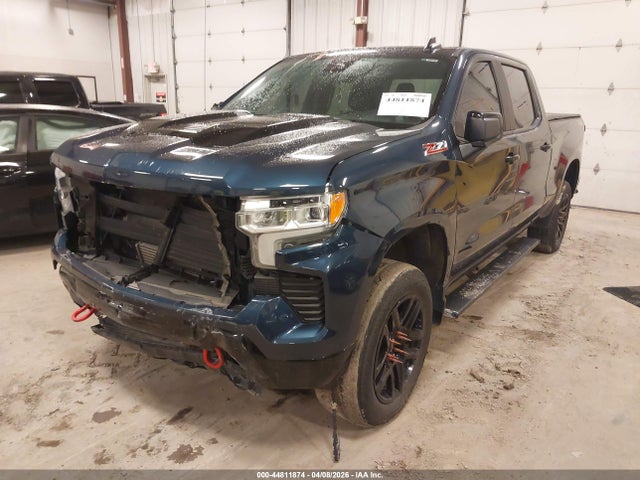 44811874 :رقم المزاد ، 3GCPDFEK0NG645721 vin ، 2022 Chevrolet Silverado 1500 4wd  Standard Bed Lt Trail Boss مزاد بيع