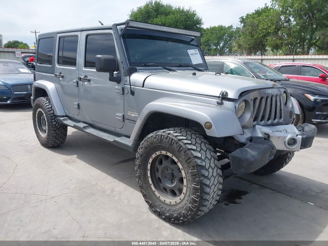 Auction sale of the 2014 Jeep Wrangler Unlimited Sahara, vin: 1C4HJWEG9EL214208, lot number: 44812045
