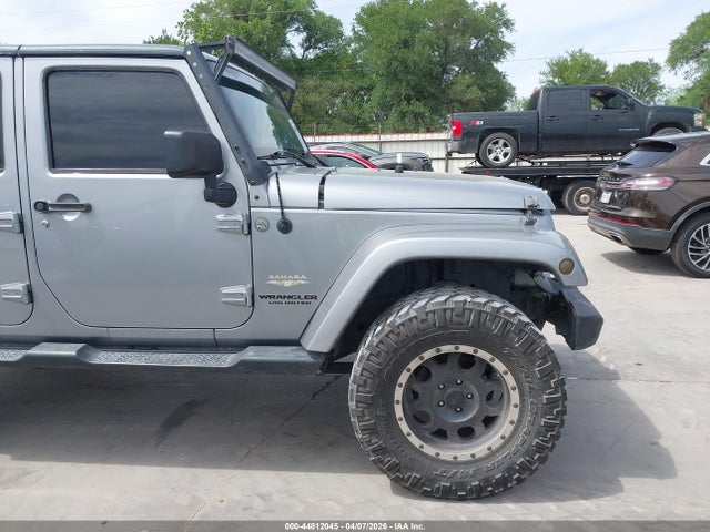 44812045 :رقم المزاد ، 1C4HJWEG9EL214208 vin ، 2014 Jeep Wrangler Unlimited Sahara مزاد بيع