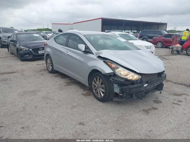 2014 Hyundai Elantra Se მანქანა იყიდება აუქციონზე, vin: 5NPDH4AE5EH507482, აუქციონის ნომერი: 44812050