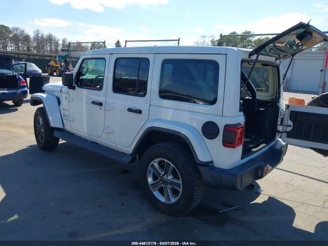 2020 Jeep Wrangler Unlimited Sahara 4x4 მანქანა იყიდება აუქციონზე, vin: 1C4HJXEG1LW211501, აუქციონის ნომერი: 44812176