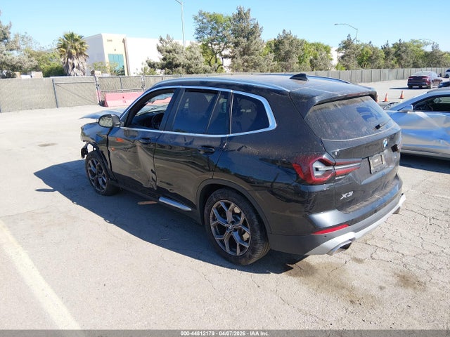 Aukcja sprzedaży 2022 Bmw X3 Xdrive30i, vin: 5UX53DP09N9J61524, numer aukcji: 44812179