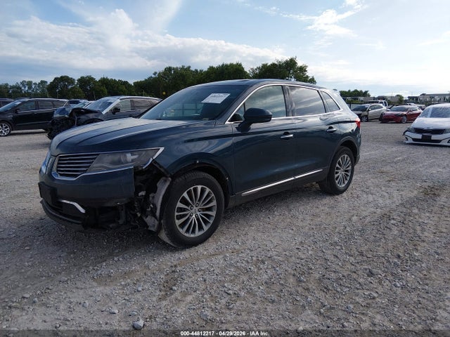 44812217 :رقم المزاد ، 2LMTJ8KR9GBL23167 vin ، 2016 Lincoln Mkx Select مزاد بيع
