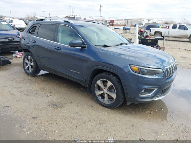 Продаж на аукціоні авто 2019 Jeep Cherokee Limited 4x4, vin: 1C4PJMDX1KD476859, номер лоту: 44812251