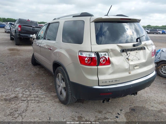 Продажа на аукционе авто 2011 Gmc Acadia Slt-1, vin: 1GKKRRED0BJ312643, номер лота: 44812297