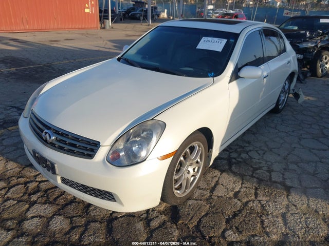 2006 Infiniti G35 მანქანა იყიდება აუქციონზე, vin: JNKCV51E06M505803, აუქციონის ნომერი: 44812311
