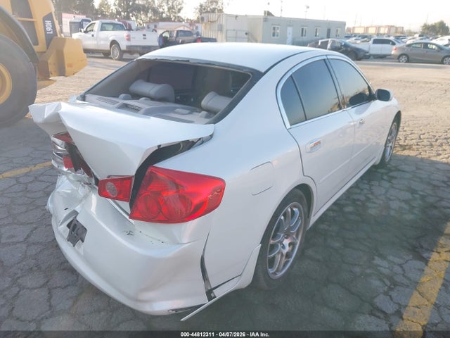 2006 Infiniti G35 მანქანა იყიდება აუქციონზე, vin: JNKCV51E06M505803, აუქციონის ნომერი: 44812311