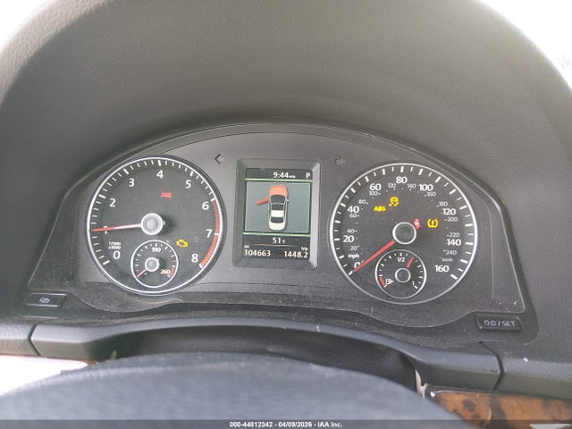 Продаж на аукціоні авто 2012 Volkswagen Eos Executive, vin: WVWFW7AH1CV008623, номер лоту: 44812342
