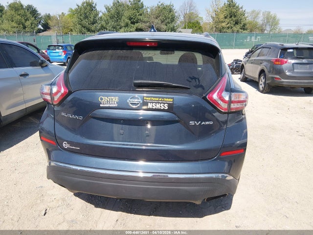Aukcja sprzedaży 2018 Nissan Murano Sv, vin: 5N1AZ2MH5JN135660, numer aukcji: 44812451