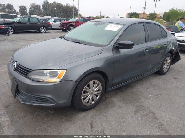 44812489 :رقم المزاد ، 3VW2K7AJ4EM230046 vin ، 2014 Volkswagen Jetta 2.0l S مزاد بيع